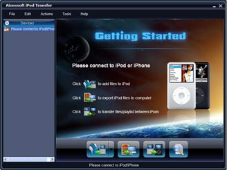 iPod Transfer Screenshot