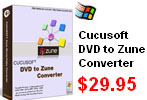 Cucusoft DVD to Zune Converter