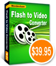 Wondershare Flash to Video converter 