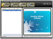 Wondershare Flash to Video converter 