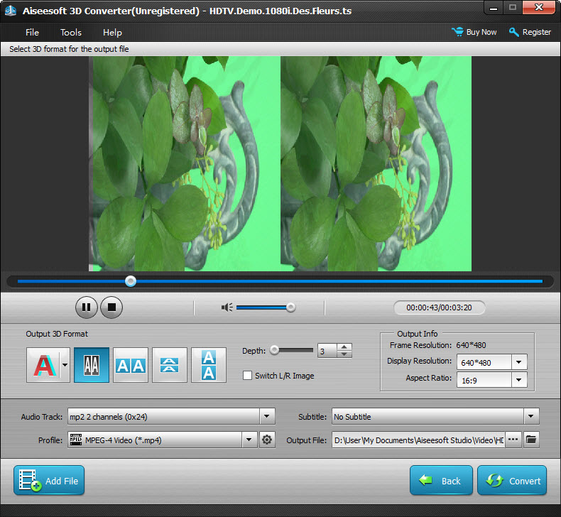 3D Converter Convert 2D To 3D Videos 3D To 2D And Other 3D Videos