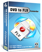 box of 4videosoft dvd to flv converter