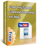 Free YouTube to Gphone Converter for Mac