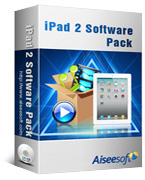 box of aiseesoft iPad 2 Software pack