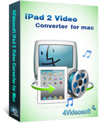 4Videosoft iPad 2 video converter for mac