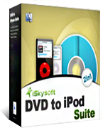 box of iskysoft dvd to ipod suite for mac