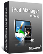 box of 4videosoft iPod Manager for mac