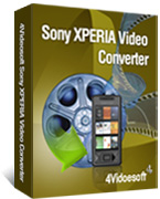 box of 4Videosoft Sony XPERIA Video Converter