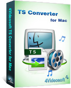 box of 4videosoft TS Converter for Mac