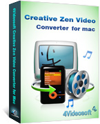 Convert Video for Creative Zen on Mac