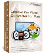 Convert Creative Zen Video on Mac