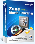 aiseesoft zune movie converter