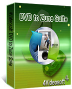box of 4videosoft dvd to zune suite