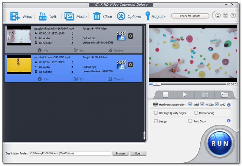 Free WinX Video Converter Overview