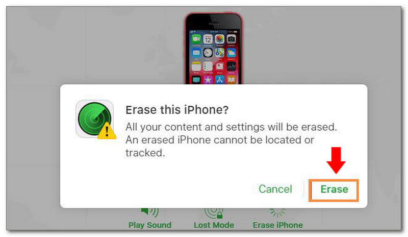 Erase This iPhone From iCloud