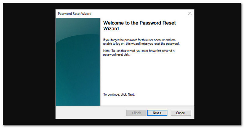 Windows Password Reset Disk