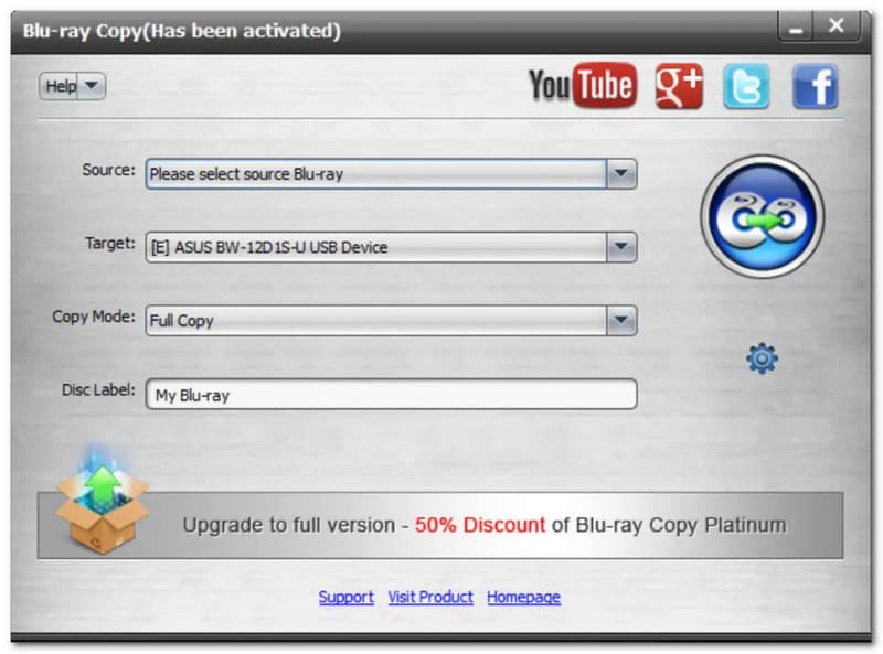 BlurayCopys Free Blu-ray Player