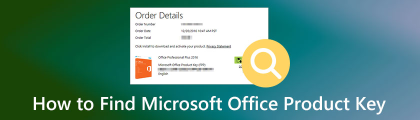 How to Find Microsoft Office Product Key