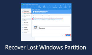 Recover Lost Windows Partition
