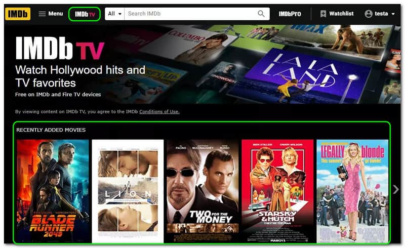 How to Use IMBd TV Watch IMBd TV