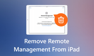 How to Remove Remote Management from iPad