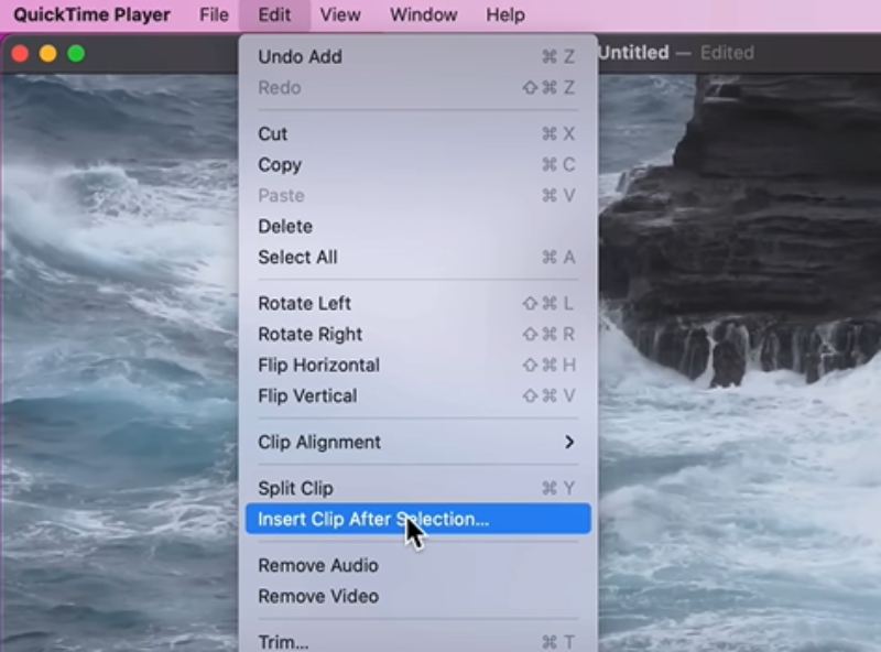 QuickTime Video Editing