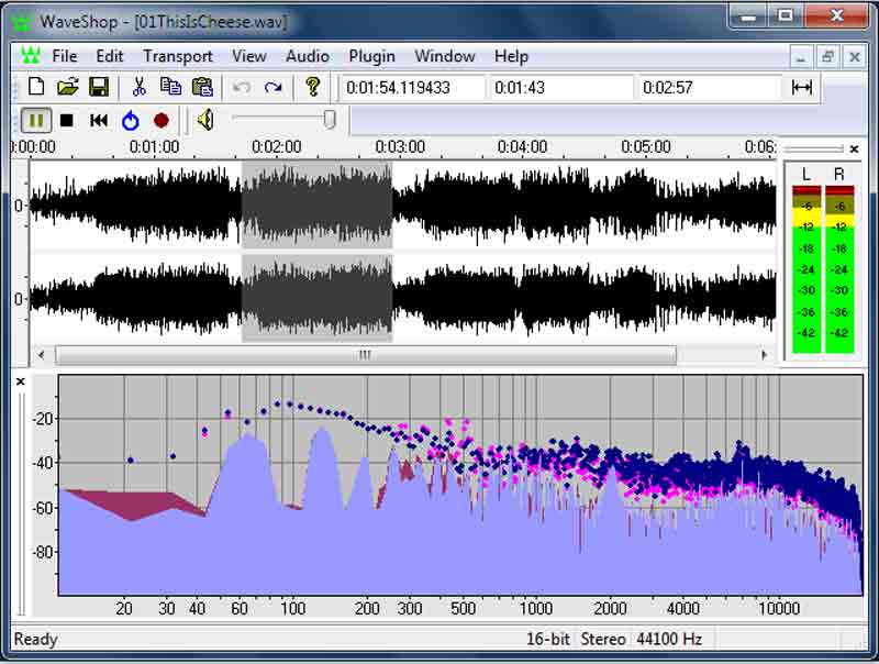 WaveShop 音頻編輯器