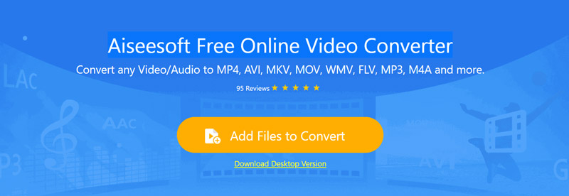 Aiseesoft gratis online video-omzetter