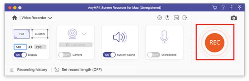 AnyMP4-schermrecorder