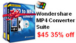 Ad Wondershare MP4 Converter Suite