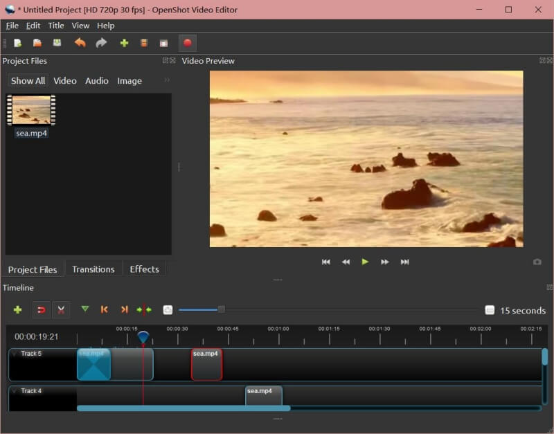 Edit Video Melalui Openshot