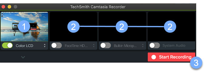 Camtasiaレコードビデオ