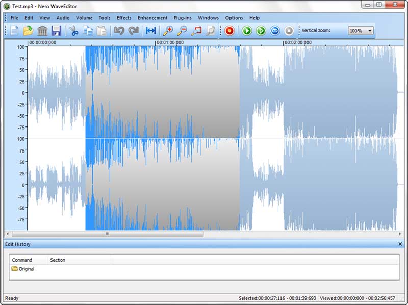 Editor de Nero Wave