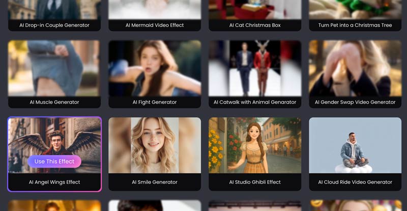 Use Picwand Ai Angel Wings Effect
