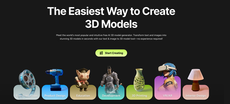 Meshy Ai 3d Modeling Tool