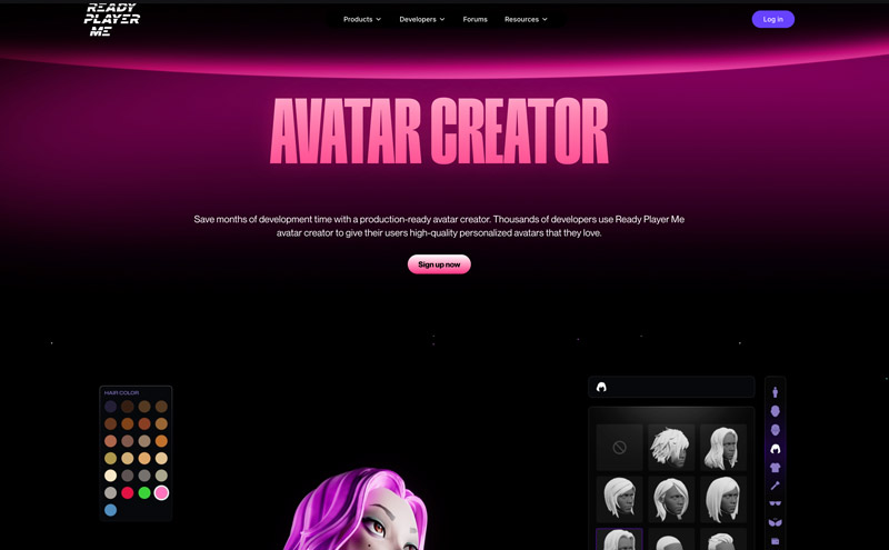 Readyplayer Me 3d Avatar Creation Tool