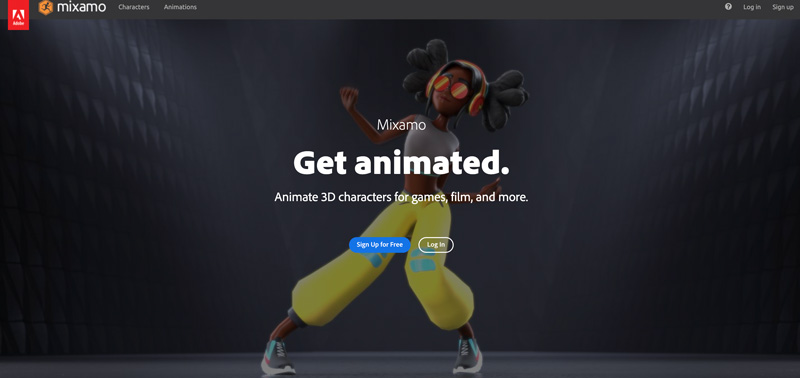 Mixamo Animated 3d Character Creator