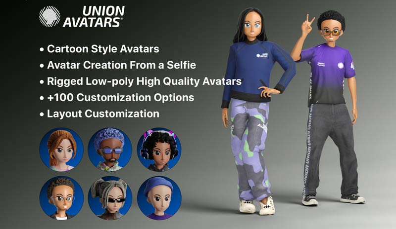 Union Avatars 3d Avatar Maker