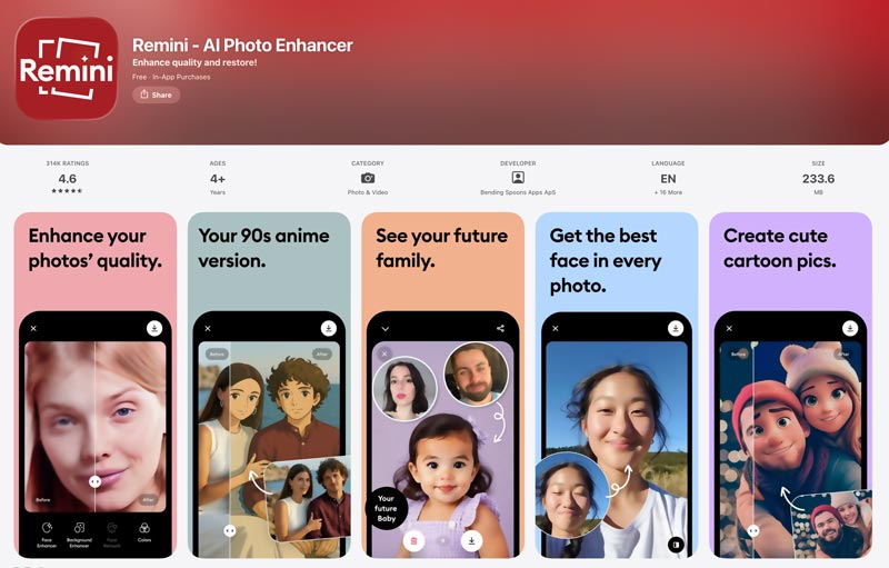 Remini AI Baby Generator