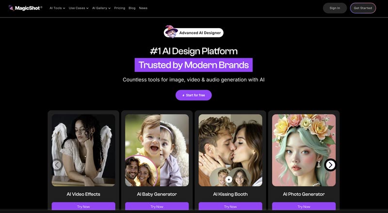 Magicshot AI Kiss Booth