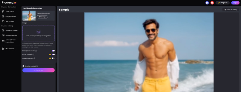 Picwand AI-spiergenerator