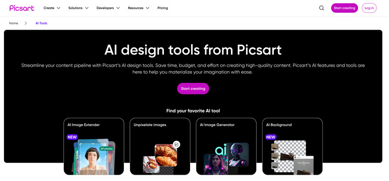Picsart AI Design Tools