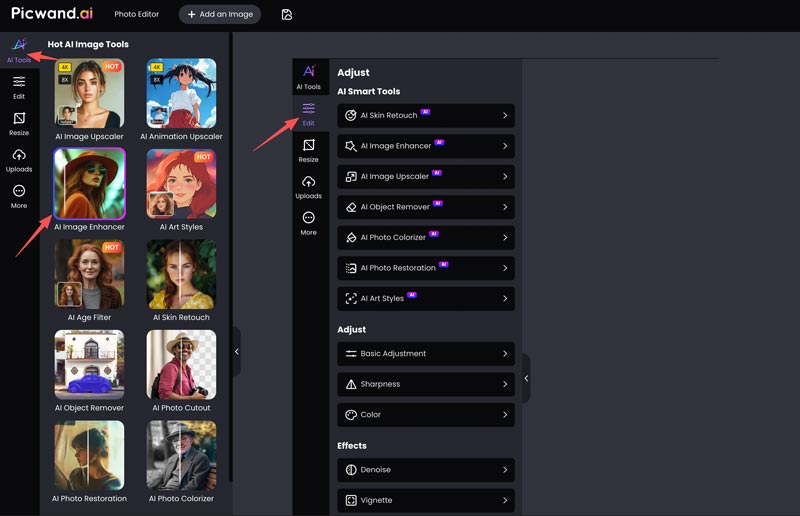 Picwand Ai Image Enhancer Editor