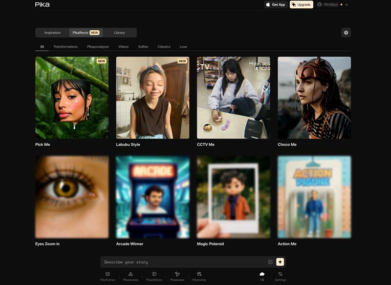 Pika Art AI-videogenerator