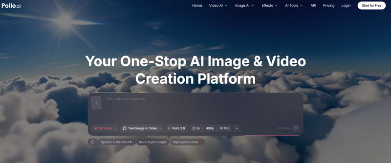 Pollo Ai Image Video Creation Platform
