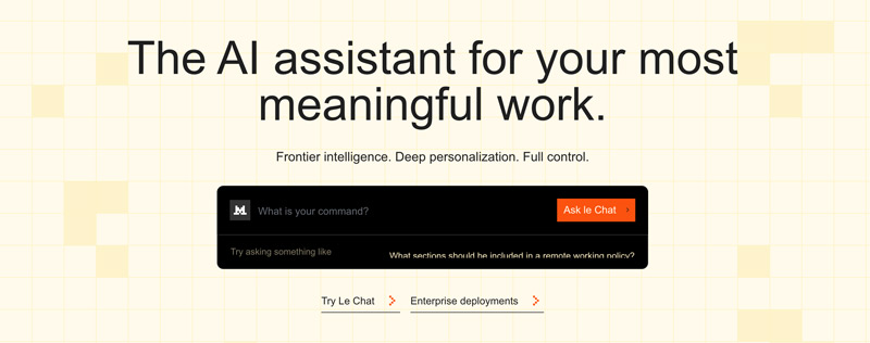 Le Chat Mistral Ai Assistant