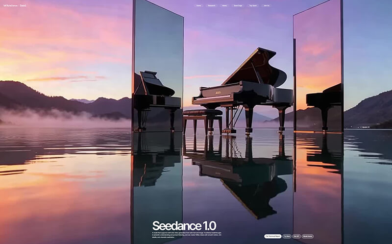 시드댄스 인터페이스