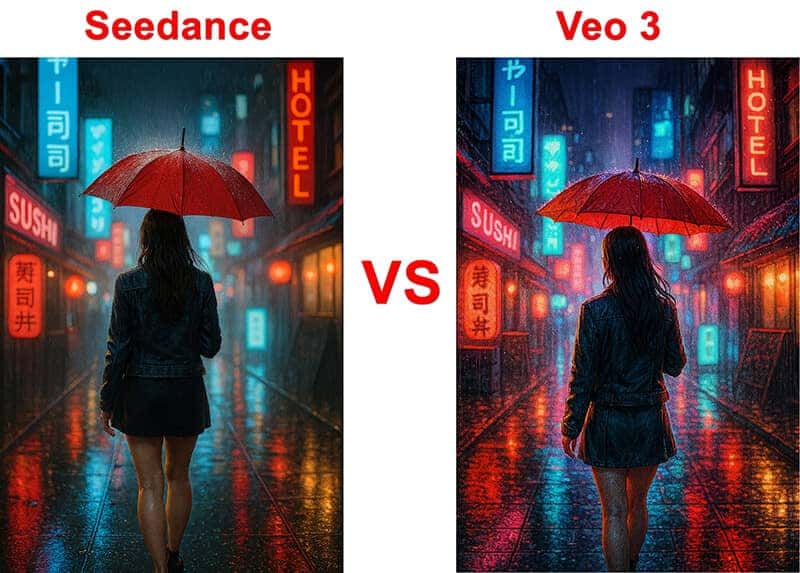 시드댄스 VS 비오