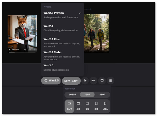 High Resolution Output