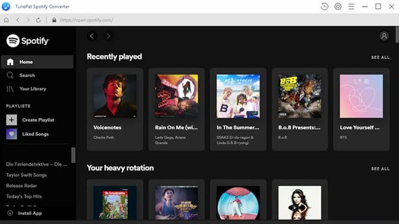 ממיר Spotify של Tunepat
